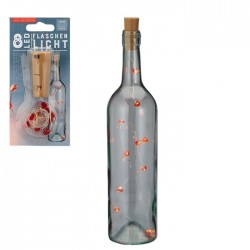 Korķis ar LED virteni HEART,- 8 gab Korķis ar LED virteni HEART,- 8 gab