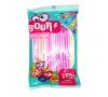 Конфеты кисло-пудровые SOUR PARTY STRAWS, - 144г