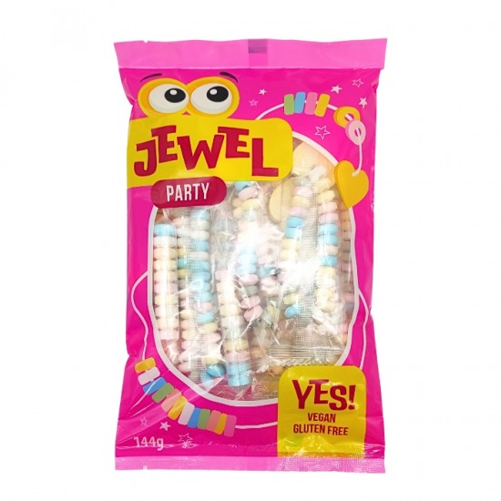 Dekstrozes konfektes JEWEL PARTY, 144g - krelles, aproces