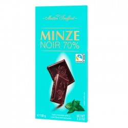 Шоколад темный 70% с мятной начинкой, 100г Шоколад темный 70% с мятной начинкой, 100г
