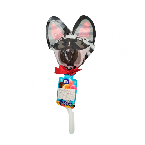 Karamele GIANT LOLLY 15gab, 135g -  ar ausīm
