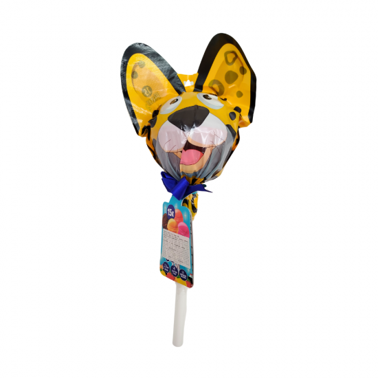 Karamele GIANT LOLLY 15gab, 135g -  ar ausīm