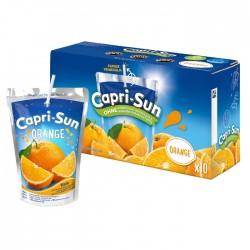Sulas dzēriens CAPRI SUN, 10gab x 200ml,- Apelsīns Sulas dzēriens CAPRI SUN, 10gab x 200ml,- Apelsīns