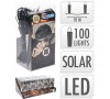 Solāra dārza gaismas virtene 100xLED - warm white