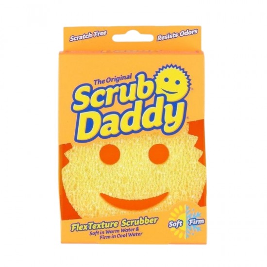 Губка чистящая Scrub Daddy желтая, 1 шт.