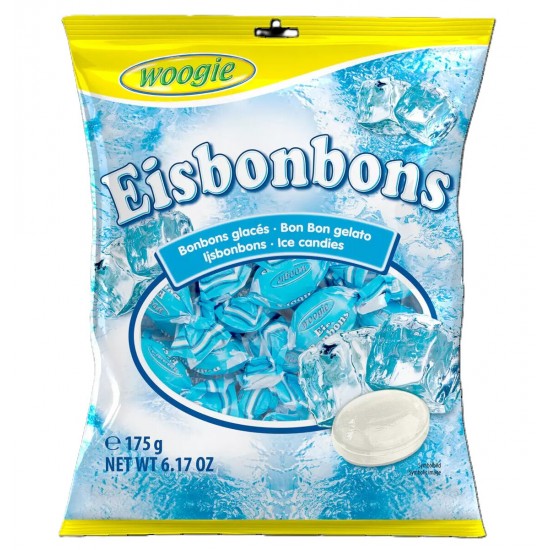 Atsvaidzinošās konfektes 175 gr Eisbonbons WOOGIE