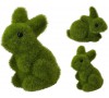 Dekoratīvs zaķis, EASTER, 9cm,- zaļš