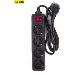 Pagarinātājs 4-viet. 1.5 M 4V ar zemējumu