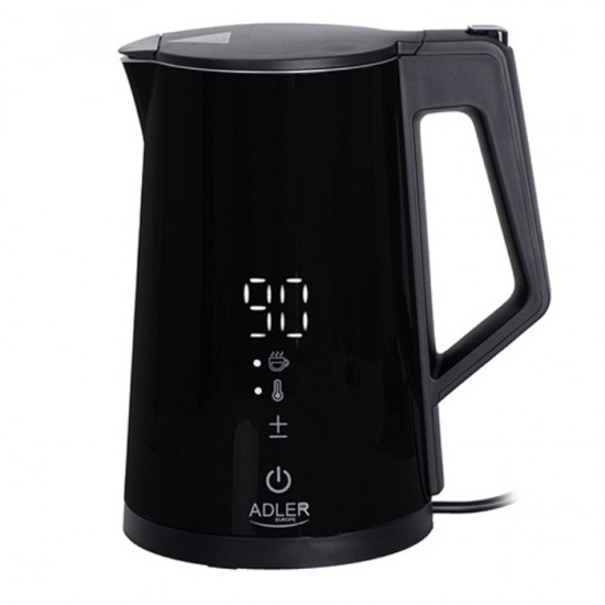 Elektriskā tējkanna ADLER 1.7L - melna Elektriskā tējkanna ADLER 1.7L - melna