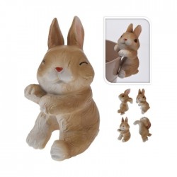 Dekoratīva figūra EASTER 8CM - zaķis  puķu podam