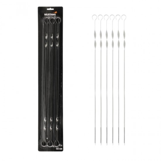 Iesmi grilam BBQ MUSTANG 60 cm,- 6 gab.