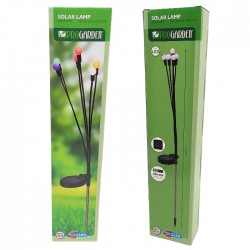 Dārza solāra lampa, PROGARDEN,- multicolor