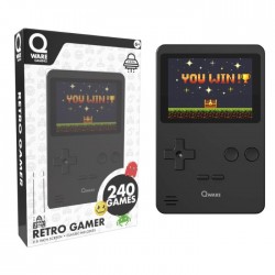 Elektroniskā spēle RETRO GAMES - melna