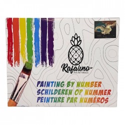 Glezna pēc numuriem 40x50cm - dažādi veidi