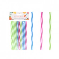 Соломинки для коктейлей 18 шт.