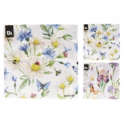 Papīra salvetes, FLOWER,- 33x33 cm