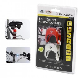 Velosipēda lukturi,DUNLOP,-  2 gab