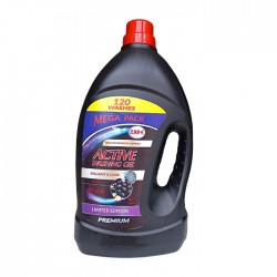 Veļas mazgāšanas līdzeklis ACTIVE 4.1L- tumšai veļai