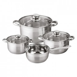 Набор кастрюль из нержавеющей стали MICHELINO, - 4 предмета