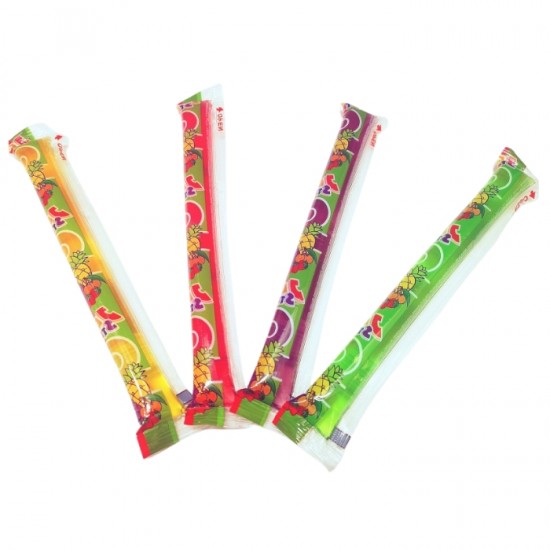 Замораживаемые желейные палочки JELLY STRAWS (АССОРТИ). 20г х 70 Замораживаемые желейные палочки JELLY STRAWS (АССОРТИ). 20г х 70