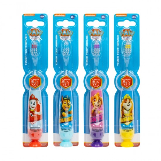 Зубная щетка для детей LED PAW PATROL 2 - с таймером Зубная щетка для детей LED PAW PATROL 2 - с таймером