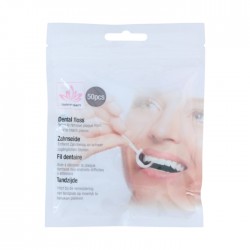 Зубочистки с зубной нитью 2в1 50шт.
