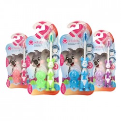 Зубная щетка для детей ANIMAL - КОАЛА +3г