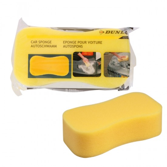 Автомобильная губка, DUNLOP,- 22,5x12x5,5см