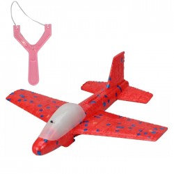 Putuplasta aeroplans  LED - 17cm