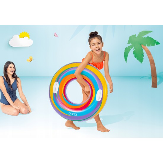Круг для плавания INTEX STAR 91CM