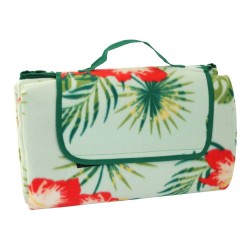 Pleds piknikam 200x200cm - zaļš