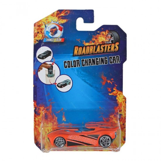 Игрушечная машинка ROADBLOASTERS 7 -8см,- меняет цвет