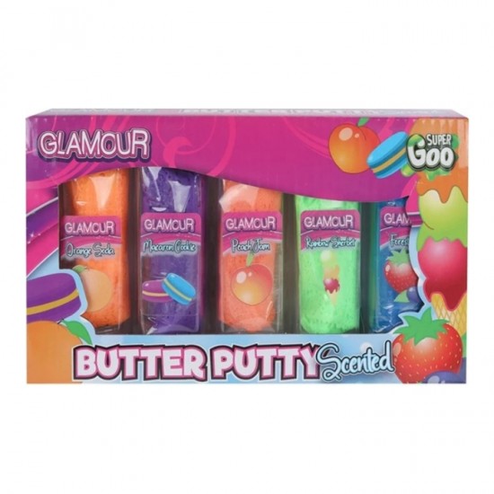 Aromatizēta eļļas masa Glamour 60g 5gab.