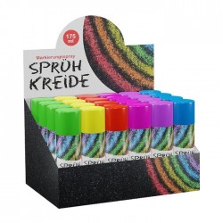 Krīta aerosola baloniņš 175 ml - 6veidi Krīta aerosola baloniņš 175 ml - 6veidi