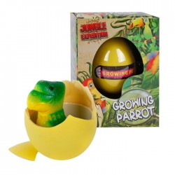 Растущее яйцо ПОПУГАЙ 6см
