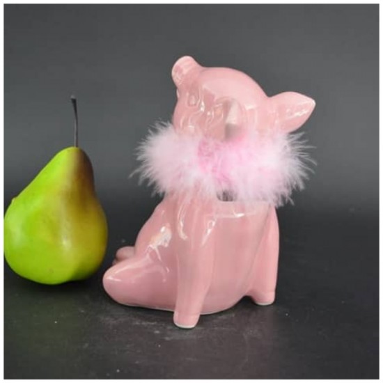 Krājkase PIG LADY,- rozā