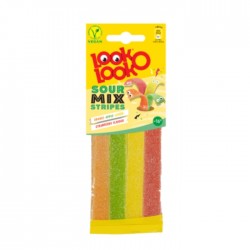 Жевательные конфеты LOOK-O-LOOK 115г - кислые полоски фруктов