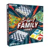 Galda spēļu komplekts FAMILY GAMES,-  5-in-1