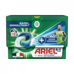 Kapsulas veļas mazgāšanai ARIEL 10gb (236g) - Plus Active