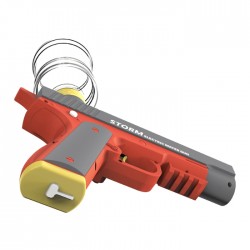 Elektriskā ūdens pistole PIROX TOYS, -Sarkana