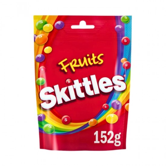 Košļājamās konfektes SKITTLES 152g - augļu Košļājamās konfektes SKITTLES 152g - augļu