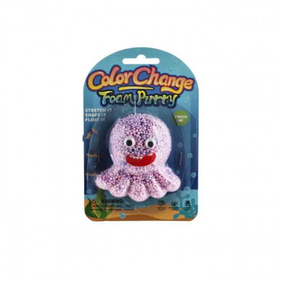 Pretstresa rotaļlieta MAGIC FLUFFY OCTOPUS