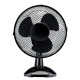 Galda ventilators Ø23 cm LIFETIME 23W, melns Galda ventilators Ø23 cm LIFETIME 23W, melns