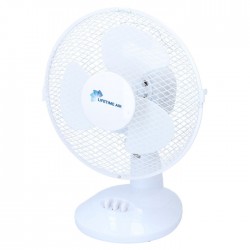 Настольный вентилятор Ø23 см LIFETIME 22 Вт, белый