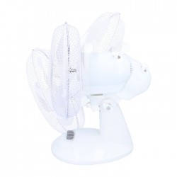 Настольный вентилятор Ø23 см LIFETIME 22 Вт, белый