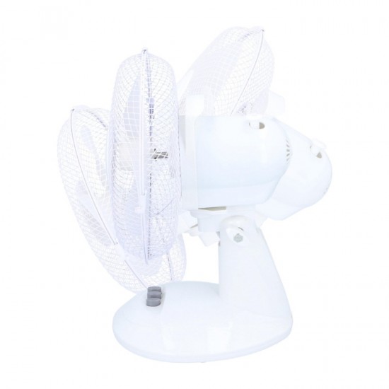Galda ventilators Ø23 cm LIFETIME 22W, balts Galda ventilators Ø23 cm LIFETIME 22W, balts