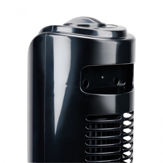 Grīdas ventilators TOWER LIFETIME 81cm  - melns