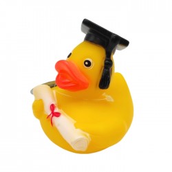 Утка для ванны 8 см - выпускник