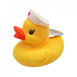 Утка для купания 8 см - медсестра