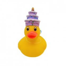 Утка для ванны 8см - именинник